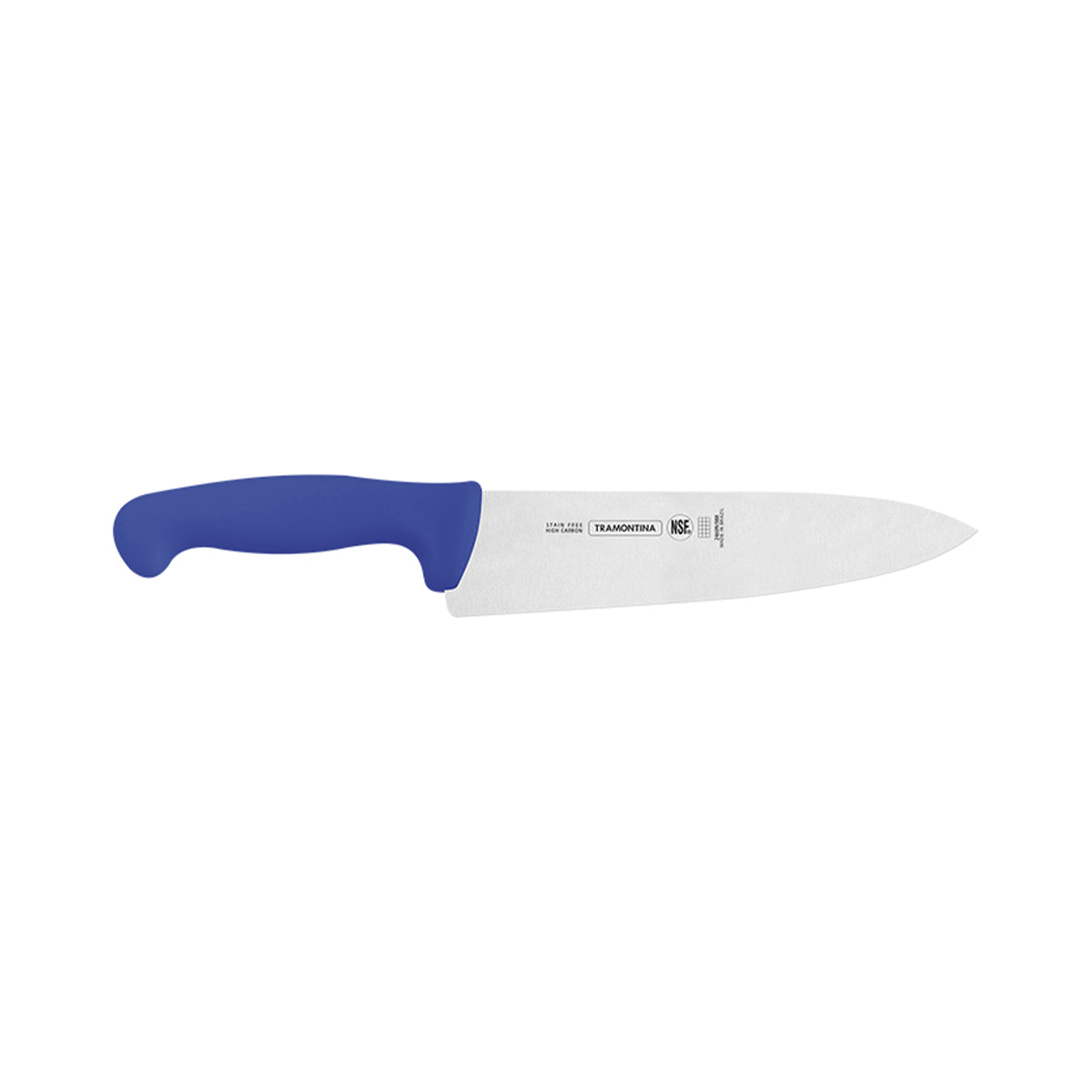 Cuchillo Chef de 8 Pulgadas con Mango de Polipropileno Azul